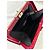 Borsa Prada in pelle di alligatore rossa Rosso - vista 4