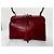 Borsa Prada in pelle di alligatore rossa Rosso - vista 8