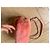 Timeless Chanel Flap Tasche Rosa Stoff Silberner Verschluss Pink - Ansicht 5