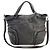Hogan Sac à main en cuir marron à double poche