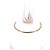Autre Marque Anelli CHARLOTTE CHESNAIS T.cm 50 Argento D'oro - vista 2