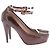 Nina Ricci Absätze T.EU 38 Leder Braun - Ansicht 2