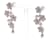 Pendientes Jennifer Behr T. Metal Plata - vista 5