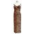 DOLCE & GABBANA Kleider T.IT 38 Seide Beige