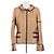 CHANEL Jacken T.FR 42 Leder Braun