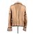 CHANEL Jacken T.FR 42 Leder Braun - Ansicht 2