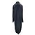 Autre Marque Chaquetas Loulou studio T.International XL de seda Negro - vista 2