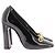 Tacchi Saint Laurent T.EU 37 Pelle verniciata Nero - vista 2