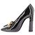 Tacchi Saint Laurent T.EU 37 Pelle verniciata Nero - vista 3