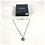 Collana a catena CC Coco Mark della linea Cambon 05A di Chanel Argento - vista 2