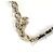 Collana choker con strass Chanel Nero D'oro - vista 9