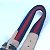 Cinturón Gucci GG entrelazado G Roja Azul marino - vista 11