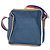 Borsa a spalla Pochette in denim Fendi Blu