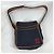 Borsa a spalla Pochette in denim Fendi Blu - view 10