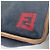Borsa a spalla Pochette in denim Fendi Blu - view 7