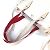 Borsa Tote CABALACE di Christian Louboutin Rosa Bianco - vista 10
