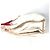 Borsa Tote CABALACE di Christian Louboutin Rosa Bianco - vista 4