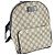 Zaino Gucci GG Supreme Nero Beige - vista 7