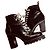 Sofia Coppola Louis Vuitton Botas de moto Star Trail Negro Blanco