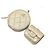 Chanel 2024 Matelassé Coco Mark Charm per Borsa D'oro