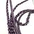 Borsa a spalla viola glitter Chanel AS3980 Porpora - vista 8