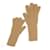 Chanel CC Coco Mark lange Handschuhe Beige - vue 2