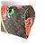 Borsa Keepall 50 Monogram Rose Louis Vuitton Marrone Rosa - vista 14
