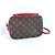 Borsa Pochette Santonge Monogram Louis Vuitton Marrone Rosso