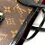 Borsa tote Neverfull MM Louis Vuitton World Tour Marrone - vista 9