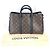 Borsa Tote Louis Vuitton Monogram Soufflot NV MM Marrone Nero - vista 10