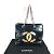 Rossetto Chanel CC Coco Mark con borsa a spalla con catena Nero - vista 3