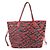 Borsa Neverfull MM Urs Fischer LVxUF di Louis Vuitton M45544 Nero Rosso