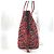 Borsa Neverfull MM Urs Fischer LVxUF di Louis Vuitton M45544 Nero Rosso - vista 2