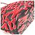 Borsa Neverfull MM Urs Fischer LVxUF di Louis Vuitton M45544 Nero Rosso - vista 6