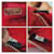 PRADA Borsa a spalla piccola in nylon tessuto rossa Rosso - vista 14