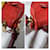 PRADA Borsa a spalla piccola in nylon tessuto rossa Rosso - vista 15