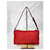 PRADA Borsa a spalla piccola in nylon tessuto rossa Rosso - vista 4