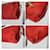 PRADA Borsa a spalla piccola in nylon tessuto rossa Rosso - vista 5