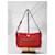 PRADA Borsa a spalla piccola in nylon tessuto rossa Rosso - vista 9