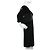 PRADA Borsa a Spalla Sacca in Nylon Saffiano Nera Nero - vista 3