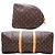 Borsa da viaggio Louis Vuitton Monogram Keepall 50 Marrone
