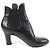 Botas de cuero con gomas Louis Vuitton Monogram Negro - vista 6