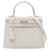 Hermès Sac à main en cuir Hermes Kelly 25 blanc