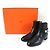 Hermès Botas de tobillo con correa de metal Hermes Kelly negras Negro - vista 2