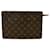 Pochette Homem Louis Vuitton Marrom Lona  ref.1888835