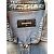 Camicia in denim western classica molto rara Dsquared2 Verde chiaro - vista 3