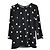 Blusa a pois bianco e nero Dolce & Gabbana