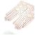 Luvas Cannage de couro rosa com studs Christian Dior - vista 4