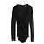 Top de tule drapeado preto com acabamento em couro da Tom Ford