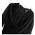 Top de tule drapeado preto com acabamento em couro da Tom Ford - Ansicht 3